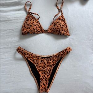 Billabong Leopard Print Bikini